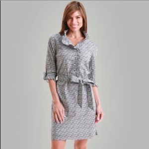 Lilly Pulitzer Gray Midi Dress